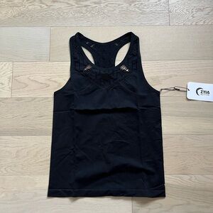 ZYIA Black Women's Tank Top